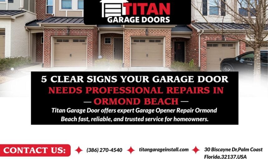 Titan Garage Door 5 Signs Your Garage Door Needs Professional repairs