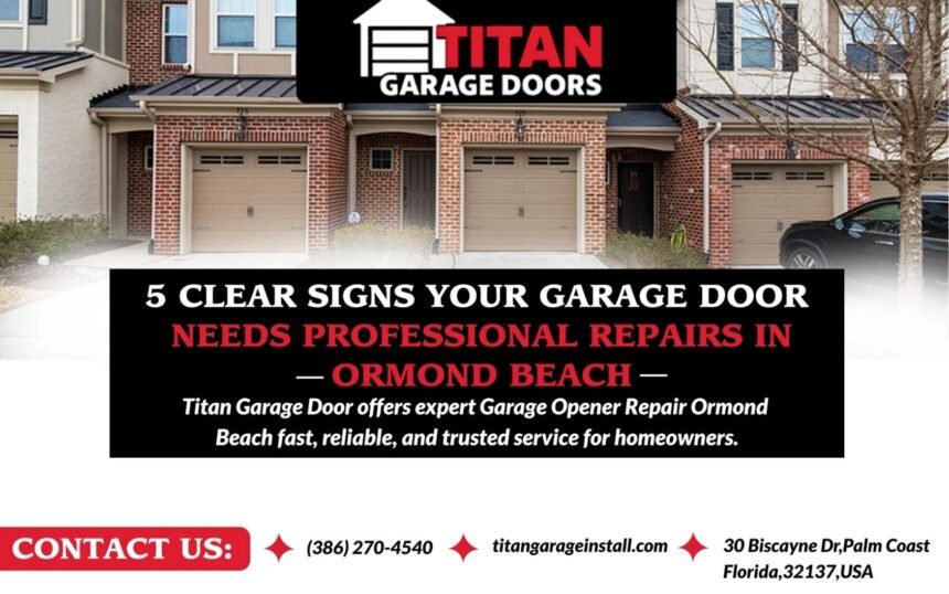 Titan Garage Door 5 Signs Your Garage Door Needs Professional repairs